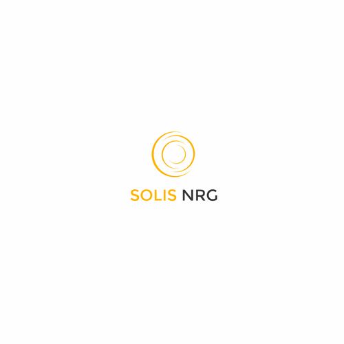 Solar panel design with the title 'Logo for solar panel manufacturer'