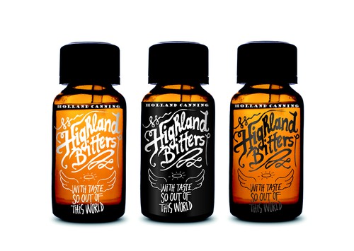 Botanical label with the title 'product label for Holland Canning'