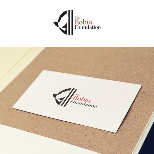 Hope logo with the title 'The Robin Foundation logo'