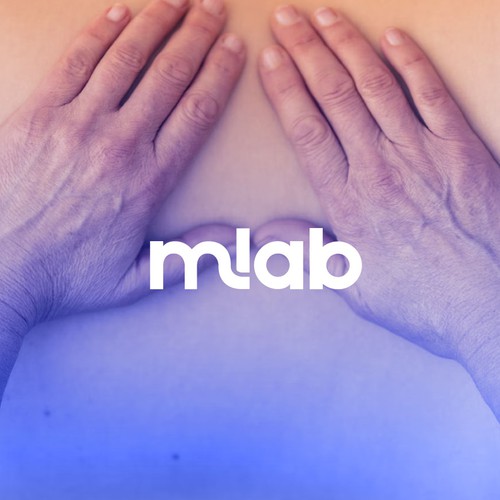Lab design with the title 'Mlab logo'