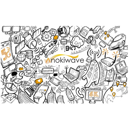 Wall design with the title 'wall art'