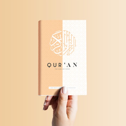Religious book cover with the title 'The Quran, a new interpretation.'