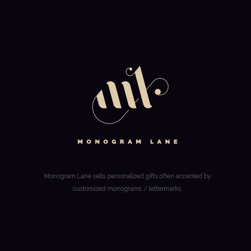 Letter M Monogram Logo