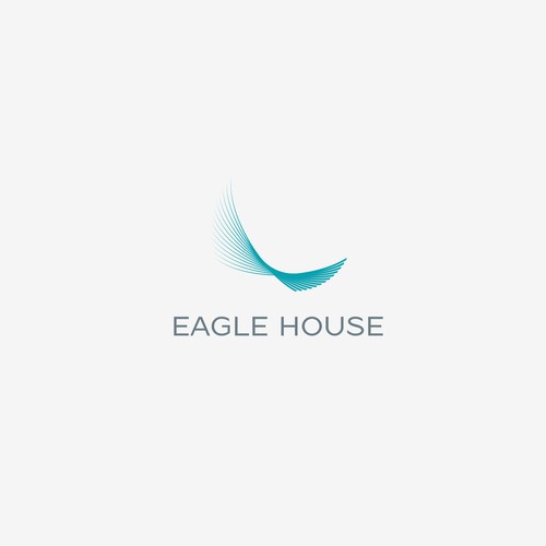 Facade logo with the title 'Eagle House'