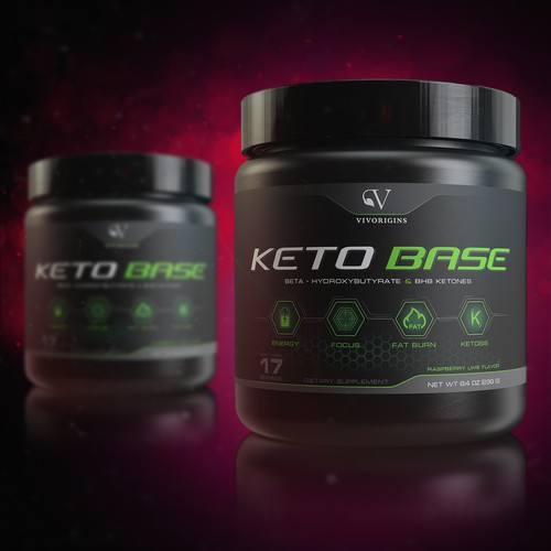 Workout design with the title 'Keto Base'