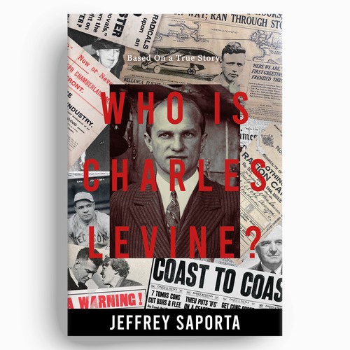 Biography design with the title 'Who Is Charles Levine?'