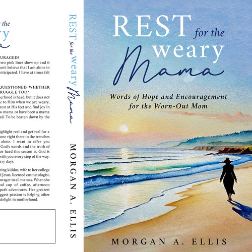 Mama design with the title 'Rest for the Weary Mama'
