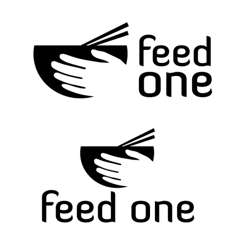 Feed design with the title 'Logo design for an organization that helps people in need'