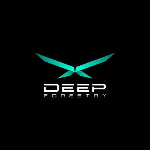 Drone brand with the title 'DEEP FORESTRY'