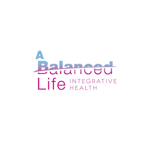 Balanced logo with the title 'A balanced life'