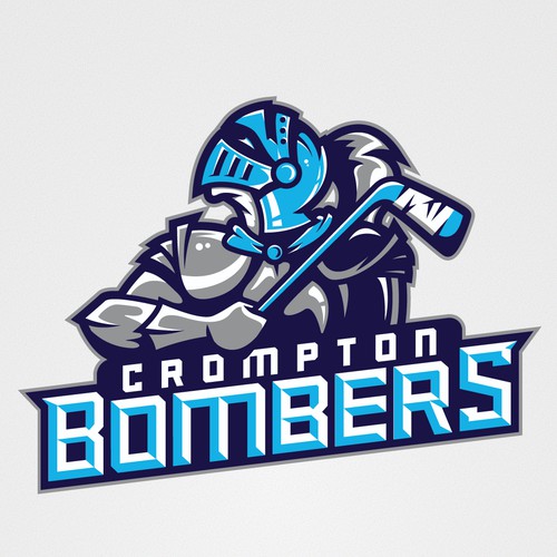 War logo with the title 'Hockey Logo'