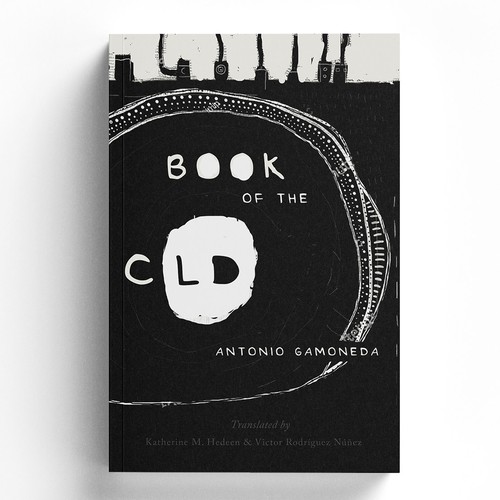 Art book cover with the title 'Book of the Cold'
