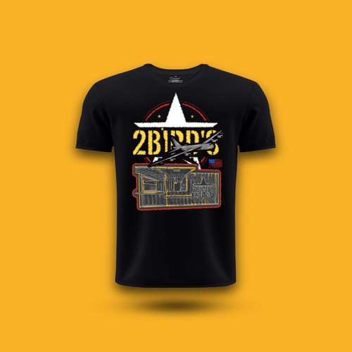 Bar t-shirt with the title 'Standard short-sleeve T-Shirt for 2BIRD'S Bar'