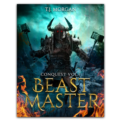 Amazon book cover with the title 'Beast Masters: Conquest Vol. 1'