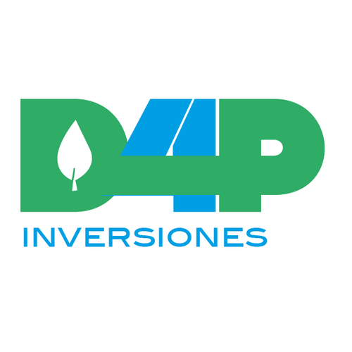 Builder logo with the title 'LOgO para D4P Inversiones'