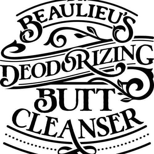Art Deco logo with the title 'Dr. Beaulieu's Logo'