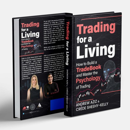 Psychology book cover with the title 'Trading for a Living'