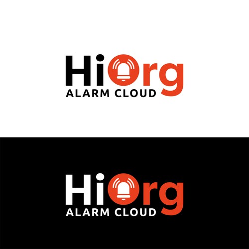 Bell logo with the title 'HiOrg Alarm Cloud Logo'
