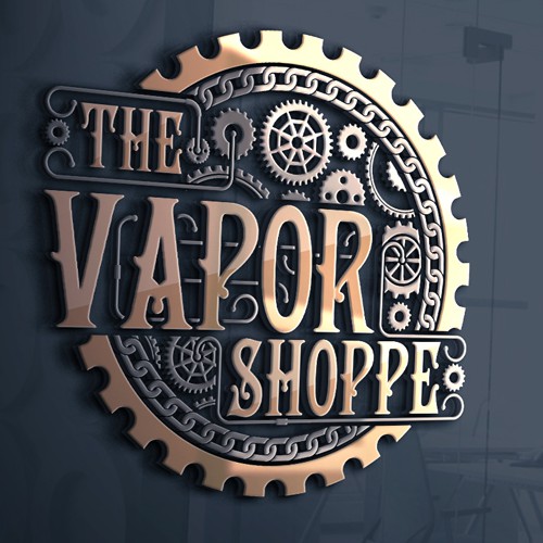 Vape logo with the title 'The Vapor Shoppe logo'
