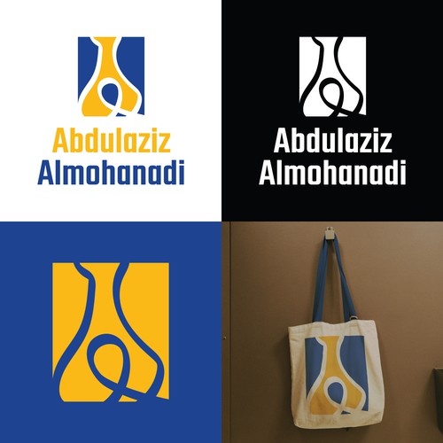 Pottery logo with the title 'Abdzulaziz Almohanadi Logo'