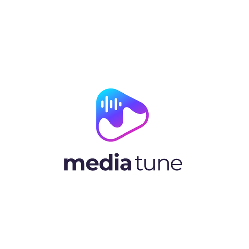 Music logo with the title 'Logo for Sound Media company '