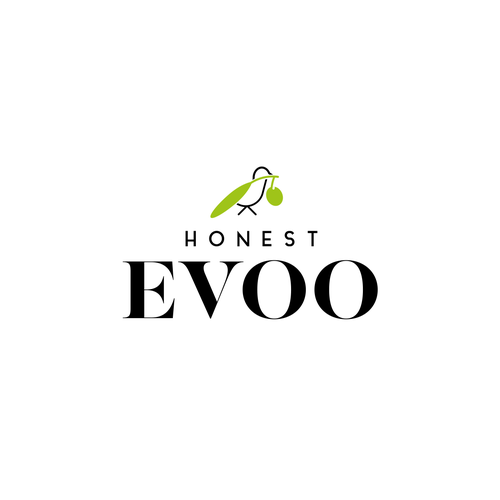 Oil logo with the title 'Logo for Extra Vergine Olive Oli - Honest Evoo'