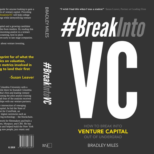 Financial book cover with the title 'Clean & Bold Cover Design'