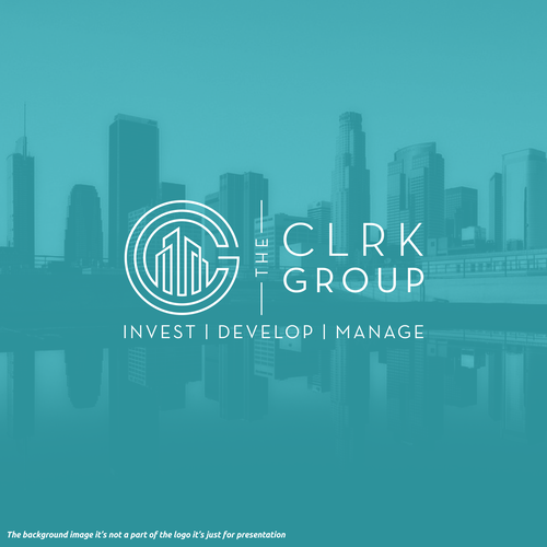 Building design with the title 'CLRK GROUP'