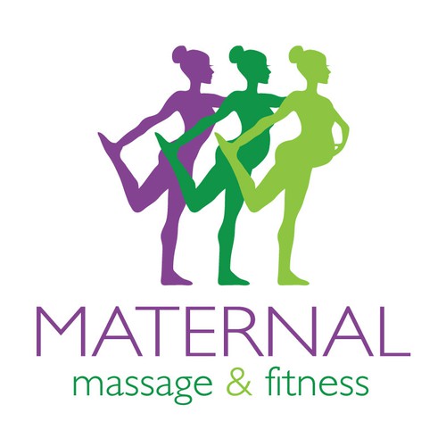 Mother design with the title 'New logo wanted for Maternal Massage & Fitness'