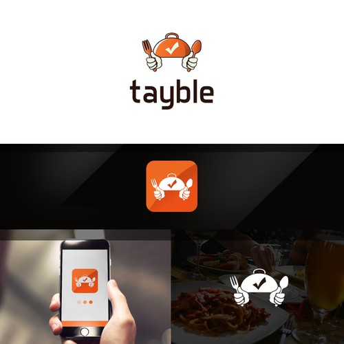 Dinner logo with the title 'Tayble app'
