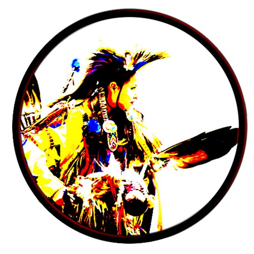 American Indian artwork with the title 'Tee Graphics'