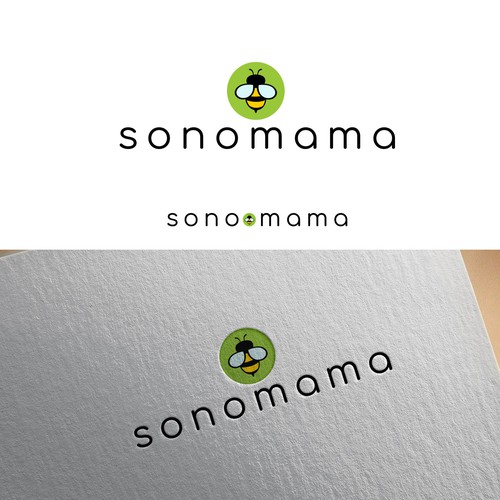 Natural product logo with the title 'SONOMAMA'