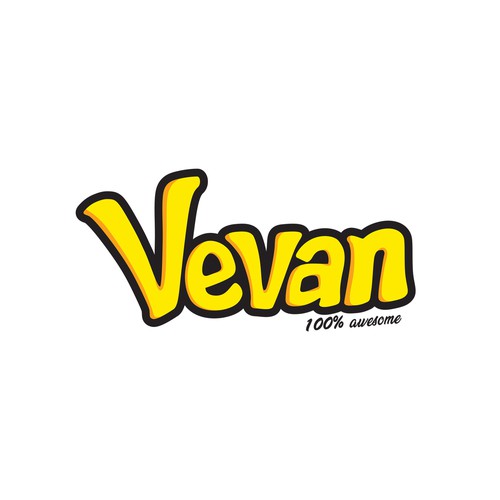 Yummy logo with the title 'Quirky logo for Vevan'