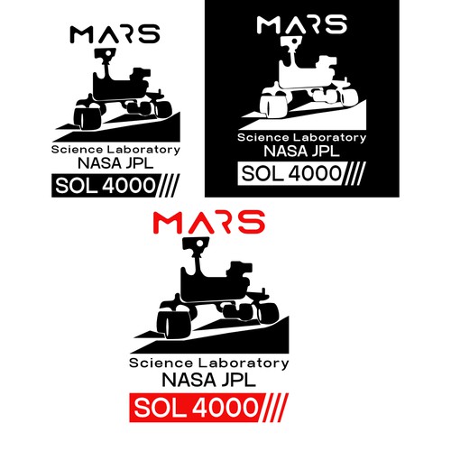 Mars logo with the title 'Mars Science Laboratory Nasa Jpl Logo'