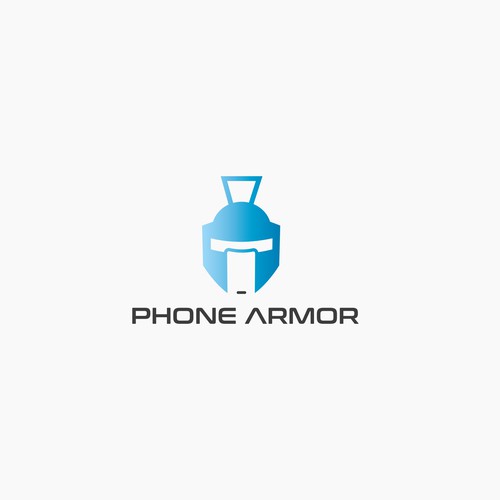 Armor design with the title 'A liquid crystal protector for phones screens'