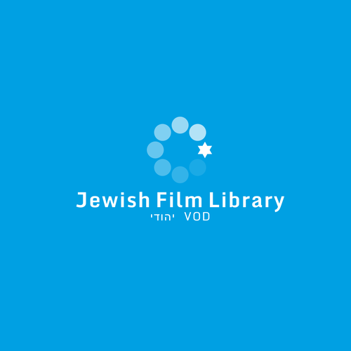 Video design with the title 'Logo for Jewish Film Library'
