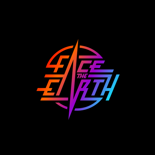 Band logo with the title 'rock band logo'