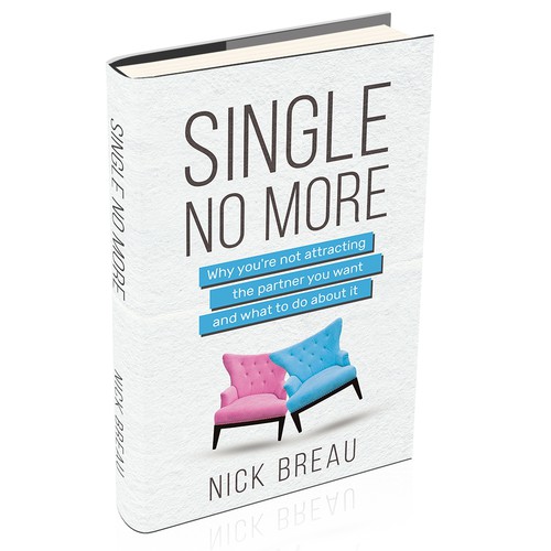 Self-help book cover with the title 'Single No More'