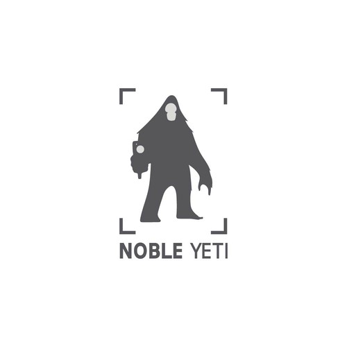 Yeti logo with the title 'Logo for a phoography/videography group'