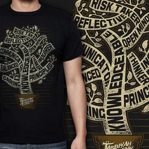 Quote design with the title 'TARBIYAH ACADEMY'