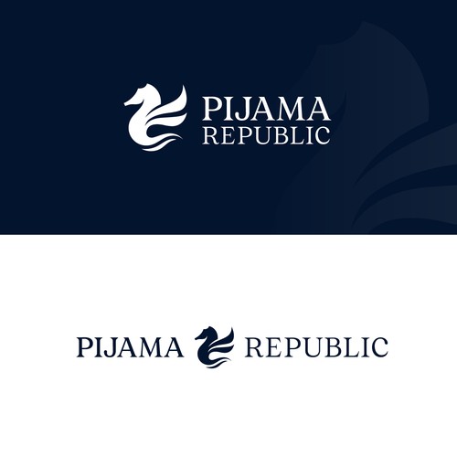 Sail logo with the title 'elegant sail logo'