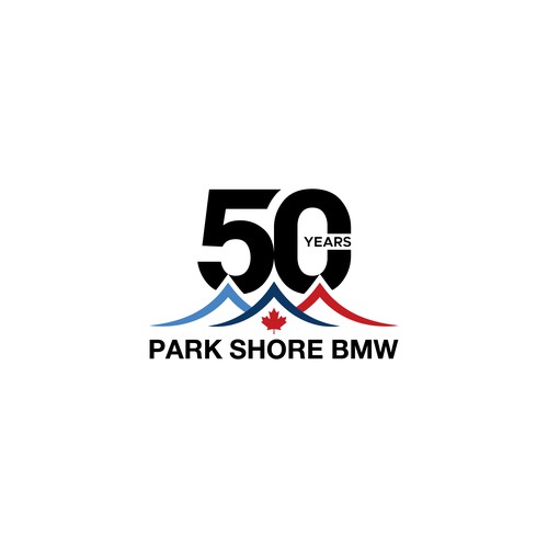 PNG design with the title 'Park Shore BMW'