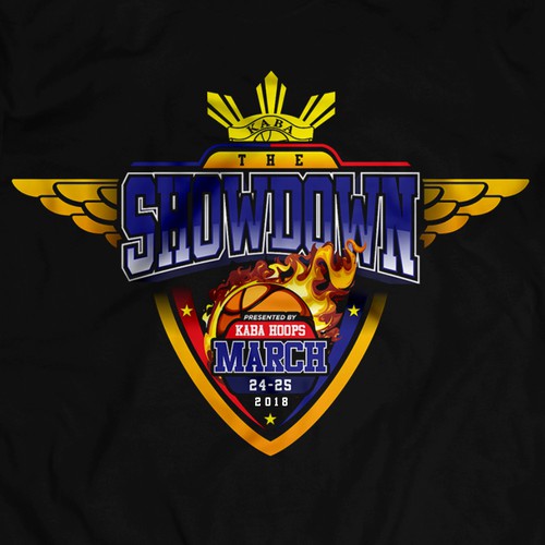 Basketball t-shirt with the title 'Kaba'