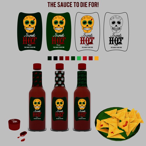 Blender logo with the title 'Logo Concept for a Sauce'
