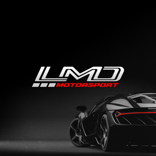 Race car design with the title 'LMD Motorsport'