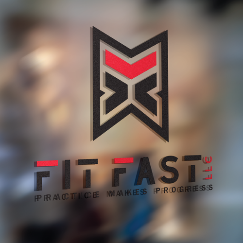 Personal trainer design with the title 'Fit Fast - Movement is Medicine'