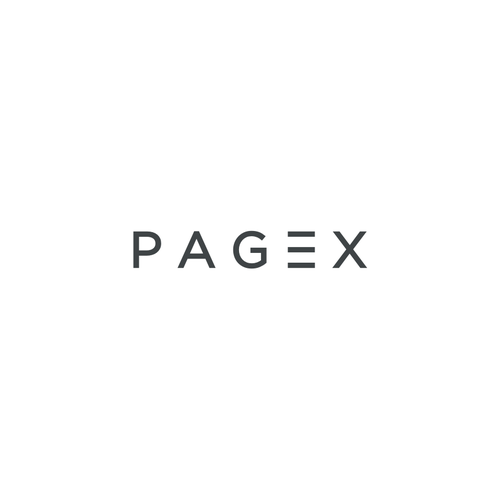 Responsive logo with the title 'PAGEX'