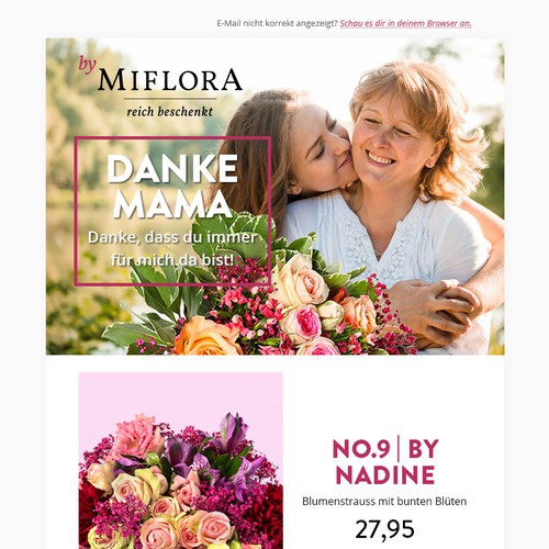 Promotional design with the title 'Miflora'