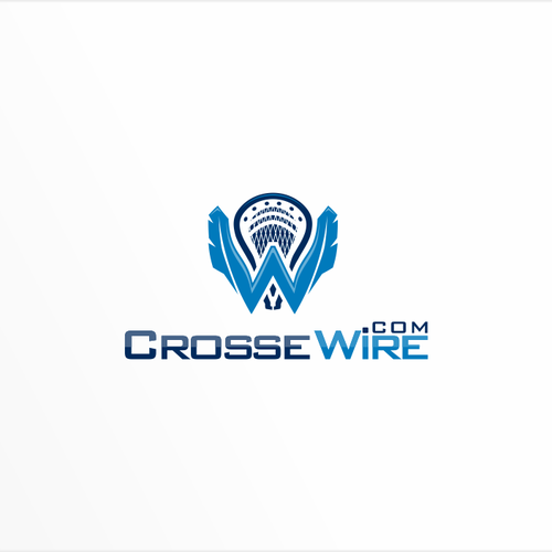 W brand with the title 'Help jumpstart Crossewire.com!  Lacrosse editorials, team matchups, stats, blogs.'