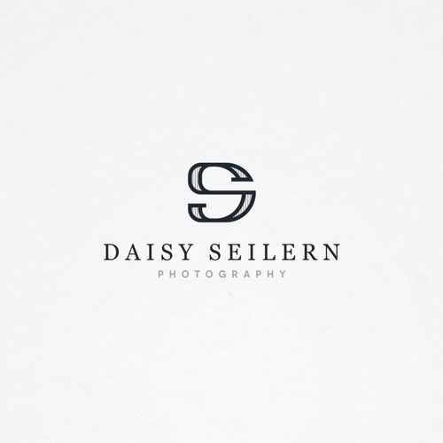 Portrait logo with the title 'Photography Logo'